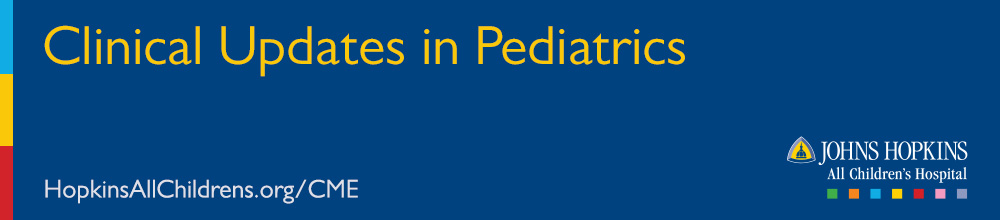 JHACH Clinical Updates in Pediatrics: Neurology Banner